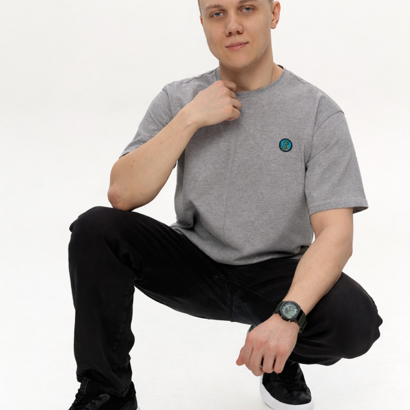 Футболка серая, Ankylozawr